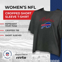 Buffalo Bills NFL Women's Crop Top - Black