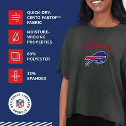 Buffalo Bills NFL Women's Crop Top - Black