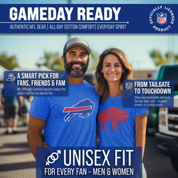 Buffalo Bills NFL Modern Throwback T-shirt - Team Color