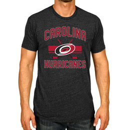 Carolina Hurricanes NHL Adult Faceoff Tag-Less T-Shirt - Black
