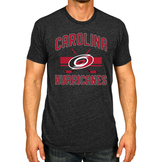 Carolina Hurricanes NHL Adult Faceoff Tag-Less T-Shirt - Black
