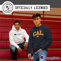 Cal Golden Bears Adult Tackle Twill Crewneck - Navy