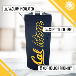 Cal Golden Bears NCAA Stainless Steel Travel Tumbler for Mom - Navy