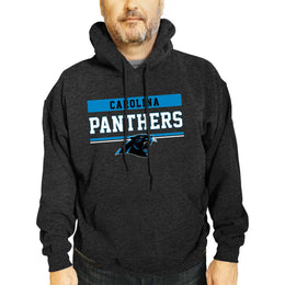 Carolina Panthers NFL Adult Gameday Charcoal Hooded Sweatshirt - Charcoal
