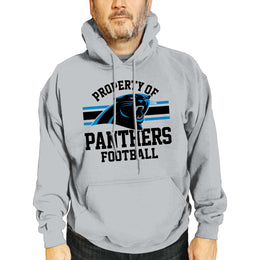 Carolina Panthers NFL Adult Property Of Hooded Sweatshirt - Sport Gray