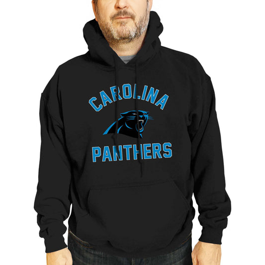 Carolina Panthers NFL Adult Gameday Hooded Sweatshirt - Black