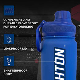 Creighton Bluejays NCAA Stainless Steel Water Bottle - Blue