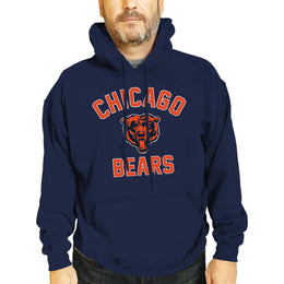 Chicago Bears NFL Adult Gameday Hooded Sweatshirt - Navy