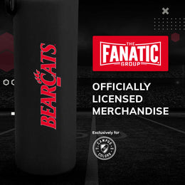 Cincinnati  Bearcats NCAA Stainless Steel Water Bottle - Black