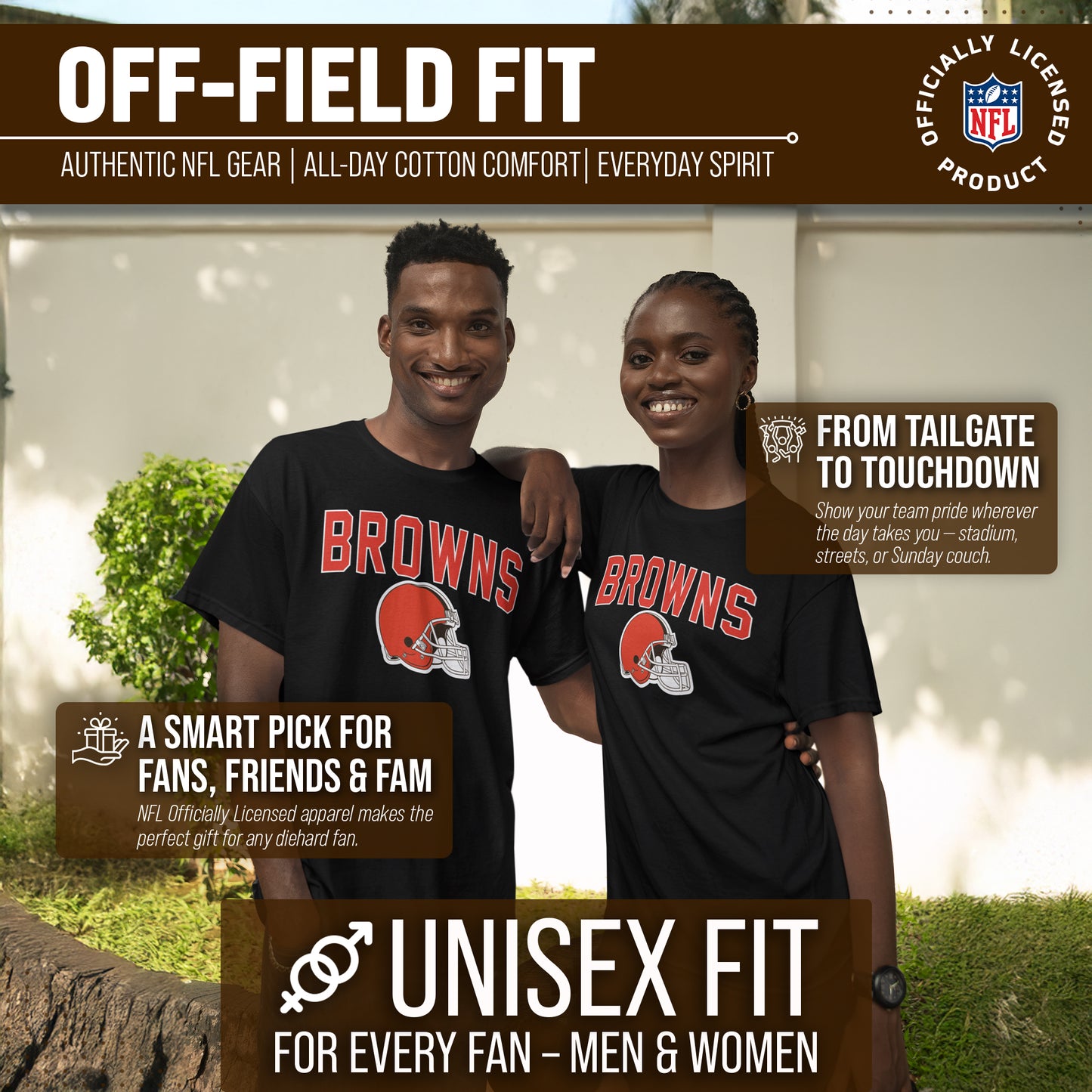 Cleveland Browns NFL Home Team Tee - Black