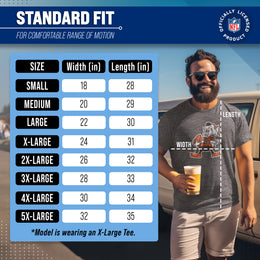 Cleveland Browns NFL Modern Throwback T-shirt - Gray