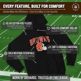 Cleveland Browns NFL Home Team Hoodie - Black