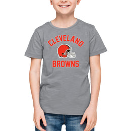 Cleveland Browns NFL Youth Gameday Football T-Shirt - Gray
