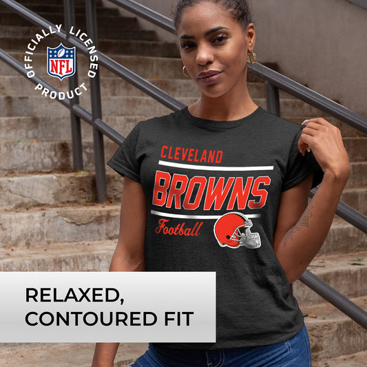 Cleveland Browns NFL Gameday Women's Relaxed Fit T-shirt - Black