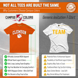Clemson Tigers NCAA Adult Gameday Cotton T-Shirt - Orange