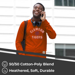 Clemson Tigers Adult University Crewneck - Orange