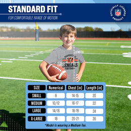 Cincinnati Bengals NFL Youth Property Of Short Sleeve Lightweight T Shirt - Sport Gray