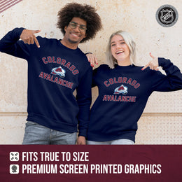 Colorado Avalanche Adult NHL Gameday Crewneck Sweatshirt - Navy