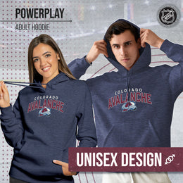 Colorado Avalanche NHL Adult Unisex Powerplay Hooded Sweatshirt - Navy