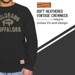 Colorado Buffaloes Adult University Crewneck - Black