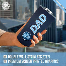 Columbia Lions NCAA Stainless Steel Travel Tumbler for Dad - Navy