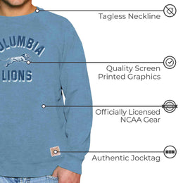 Columbia Lions Adult University Crewneck - Carolina Blue