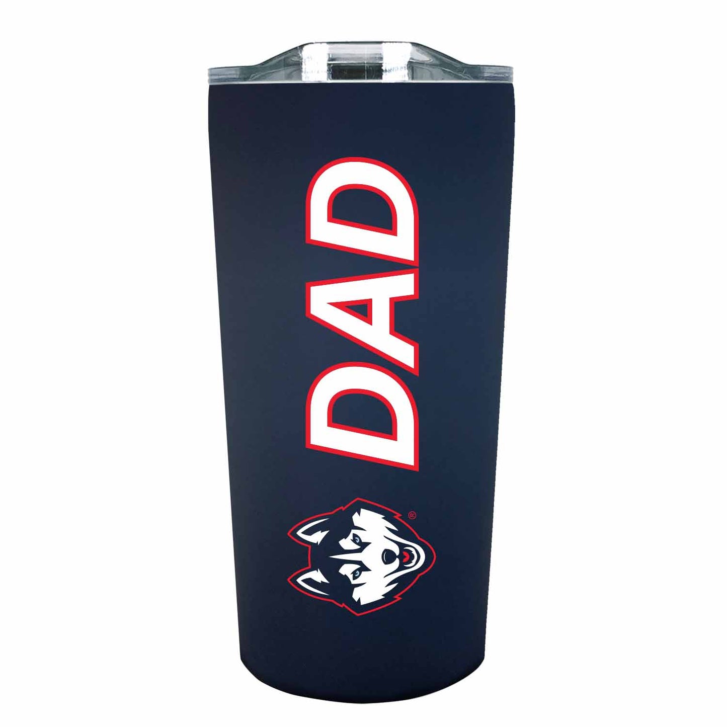 UCONN Huskies NCAA Stainless Steel Travel Tumbler for Dad - Navy