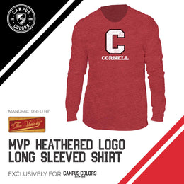Cornell Big Red NCAA MVP Adult Long-Sleeve Shirt - Red