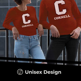 Cornell Big Red NCAA MVP Adult Long-Sleeve Shirt - Red