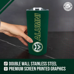 Colorado State Rams Collegiate Stainless Steel Travel Tumbler for Alumni - Green