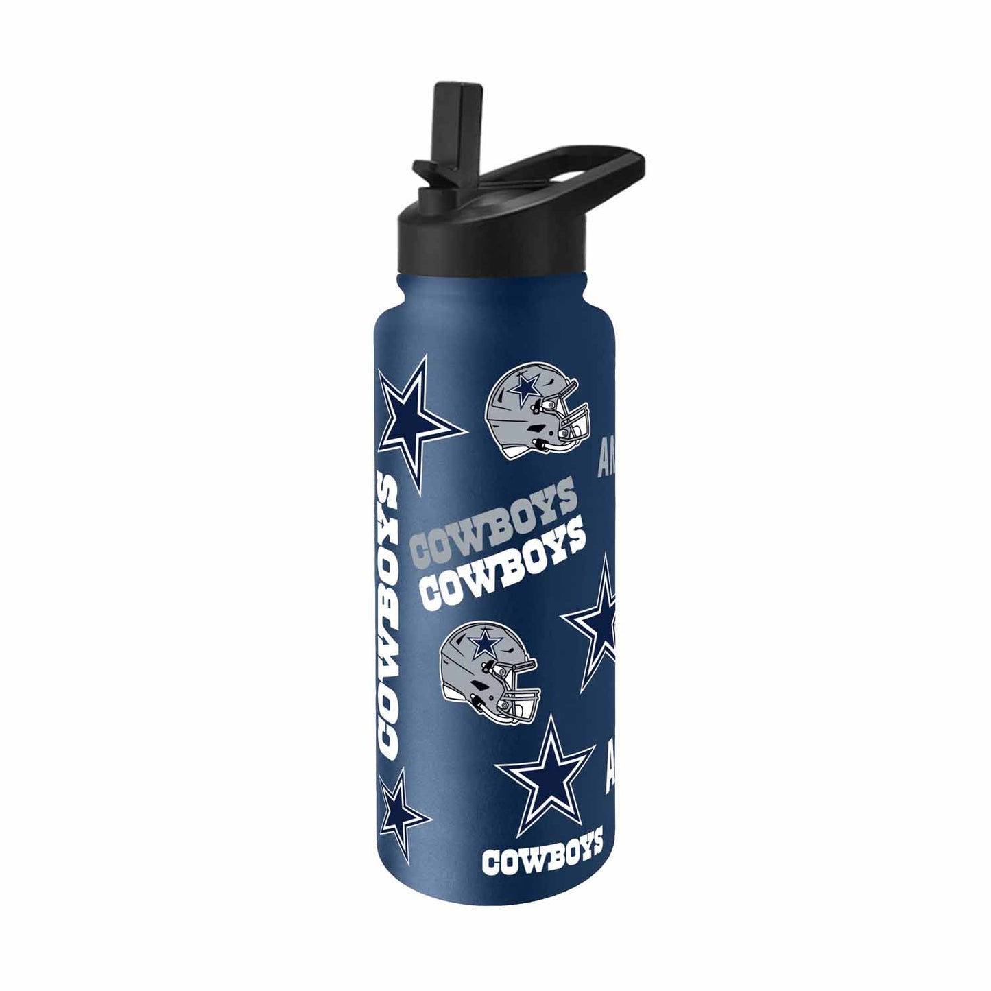 Dallas Cowboys NFL 34Oz Native Quencher Water Bottle - Navy