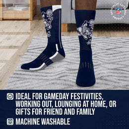 Dallas Cowboys NFL V Curve  Socks - Indigo/Navy