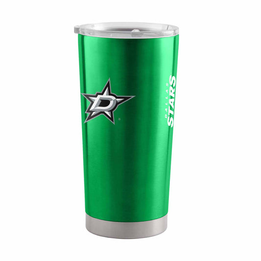 Dallas Stars NHL Hockey 20oz Stainless Steel Vacuum Insulated Game Day Tumbler with Silicone Grip - Kelly Green
