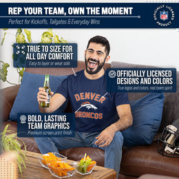 Denver Broncos NFL Adult Gameday T-Shirt - Navy