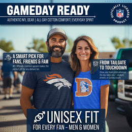 Denver Broncos NFL Modern Throwback T-shirt - Royal