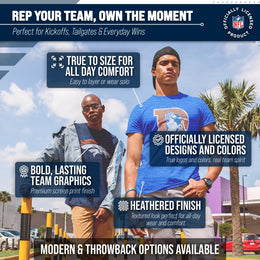 Denver Broncos NFL Modern Throwback T-shirt - Royal