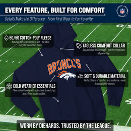Denver Broncos NFL Home Team Hoodie - Navy