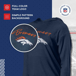 Denver Broncos NFL Women's Session Pullover Hoodie - Navy