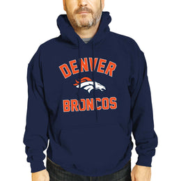 Denver Broncos NFL Adult Gameday Hooded Sweatshirt - Navy