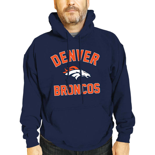 Denver Broncos NFL Adult Gameday Hooded Sweatshirt - Navy