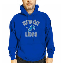 Detroit Lions NFL Gameday Adult Hooded Sweatshirt - Royal