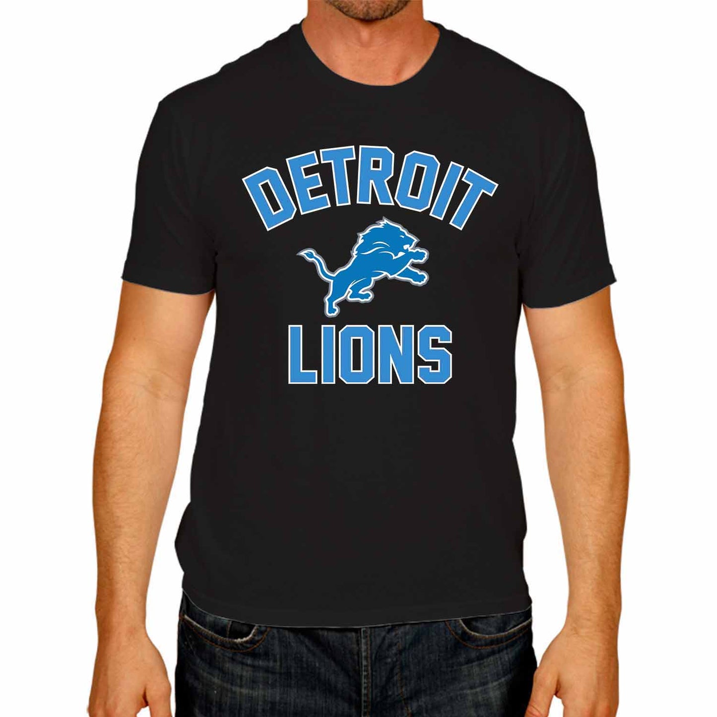 Detroit Lions NFL Adult Gameday T-Shirt - Black
