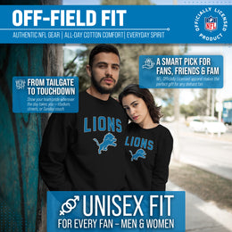 Detroit Lions NFL Home Team Crew - Black