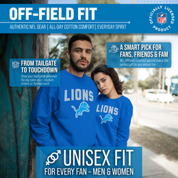 Detroit Lions NFL Home Team Crew - Royal