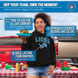 Detroit Lions NFL Home Team Hoodie - Black