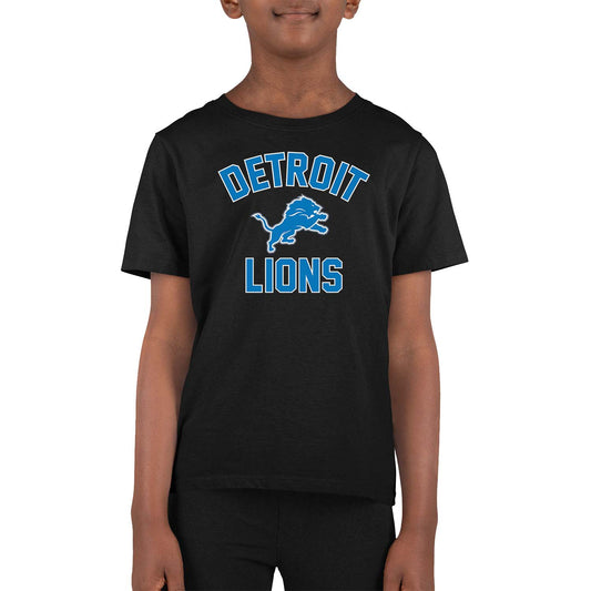 Detroit Lions NFL Youth Gameday Football T-Shirt - Black