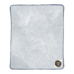 Denver Nuggets NBA Silk Touch Sherpa Throw Blanket - Blue