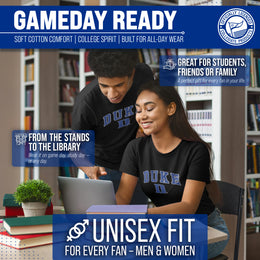 Duke Blue Devils NCAA Adult Gameday Cotton T-Shirt - Black