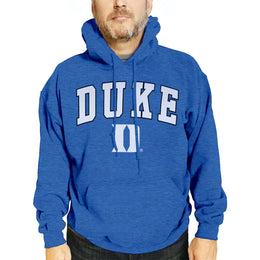 Duke Blue Devils Campus Colors  Arch & Logo Gameday Hoodie - Royal Heather