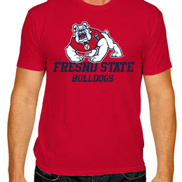 Fresno State Bulldogs NCAA Adult Gameday Cotton T-Shirt - Red